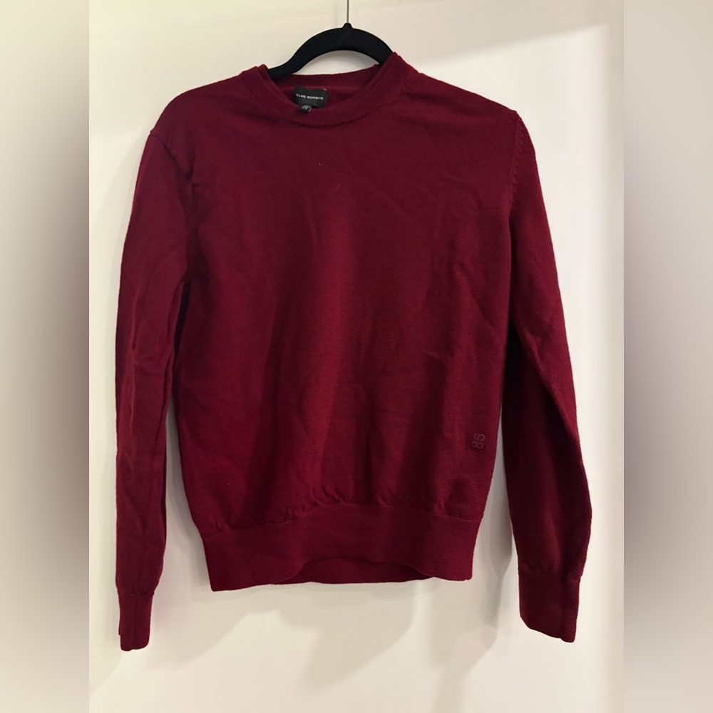 Club Monaco Rich Red Knit Top